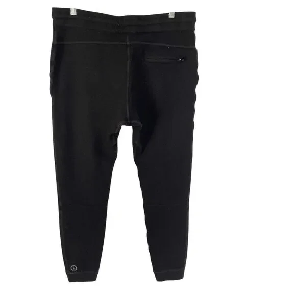 Paka Breathe Alpaca blend drawstring joggers men’s M black lined